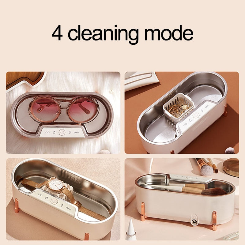 Ultrasonic Cleaner for Glasses, Jewelry, Watches, Makeup Tools