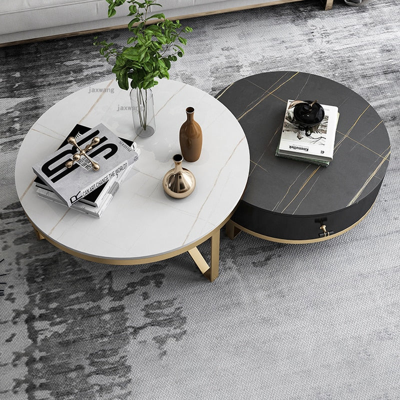 Carter Gold Coffee Tables