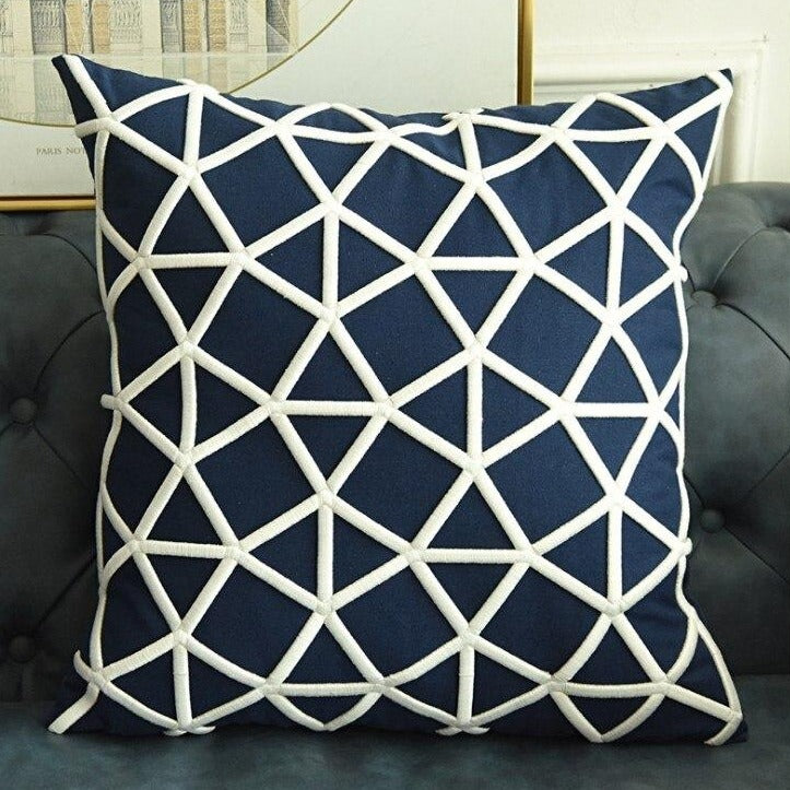 Geometric Cushion Cover