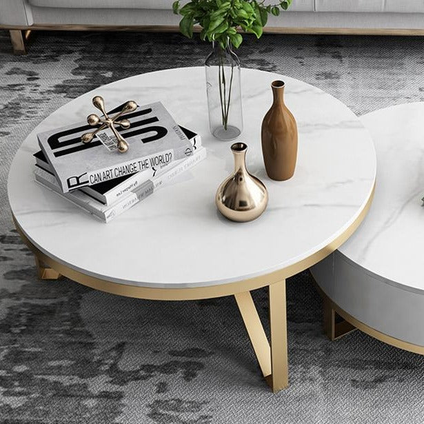 Carter Gold Coffee Tables